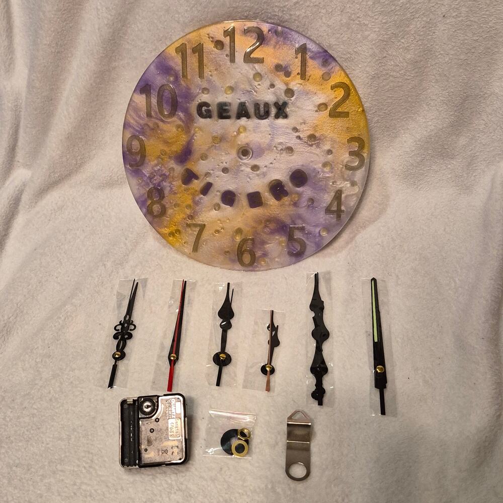 Custom Hand-Made Clock, CREATE YOUR OWN - Picture 3 of 3